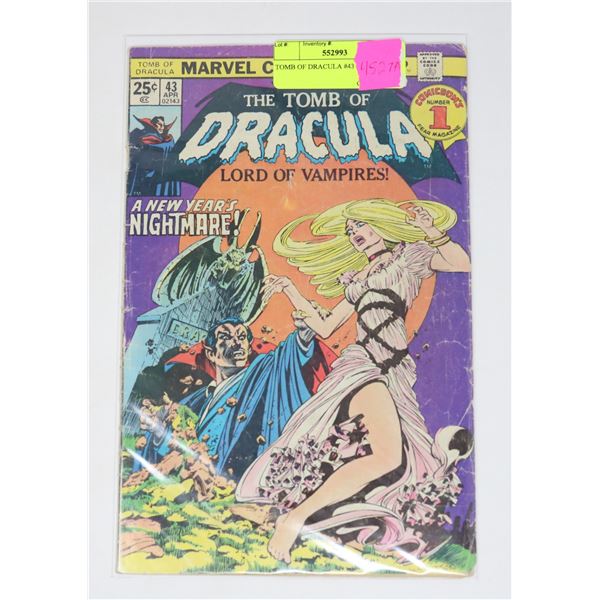 TOMB OF DRACULA #43
