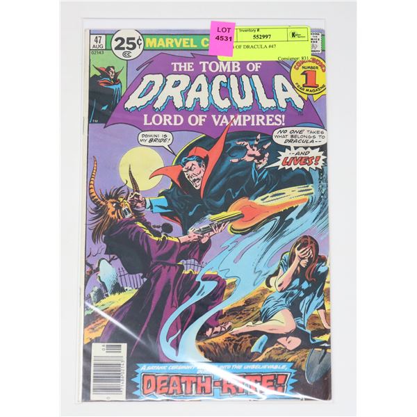 TOMB OF DRACULA #47