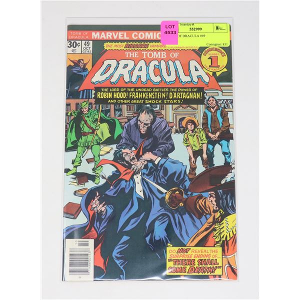 TOMB OF DRACULA #49