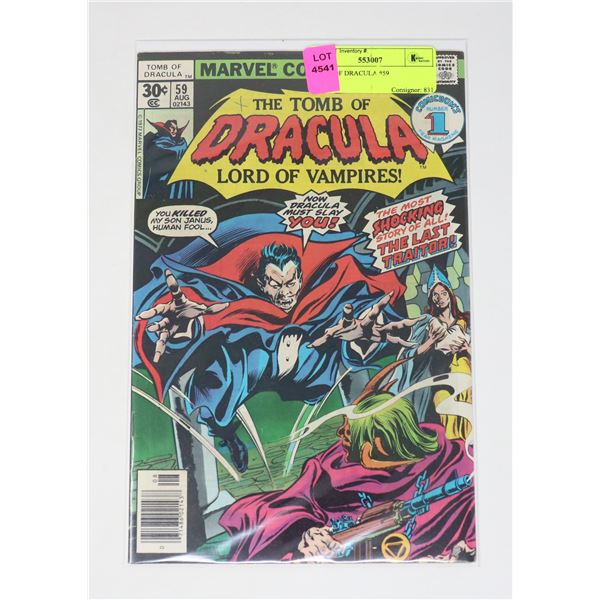 TOMB OF DRACULA #59