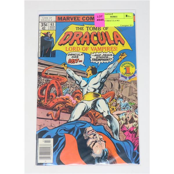 TOMB OF DRACULA #63