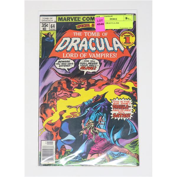 TOMB OF DRACULA #64