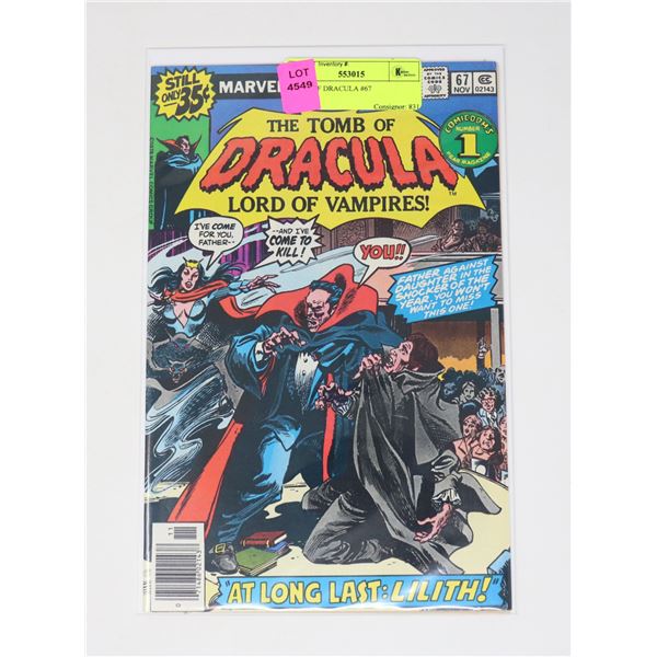 TOMB OF DRACULA #67