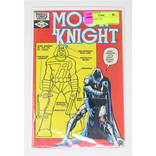 MOON KNIGHT #19