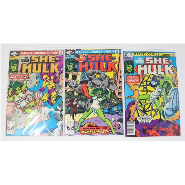 SAVAGE SHE-HULK --- 3 ISSUES