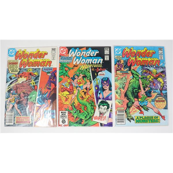 WONDER WOMAN --- 3 ISSUES