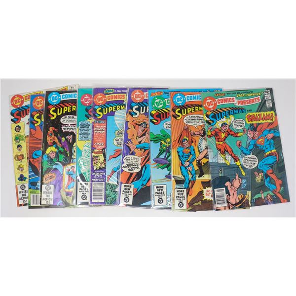 DC COMICS PRESENTS --- 9 ISSUES