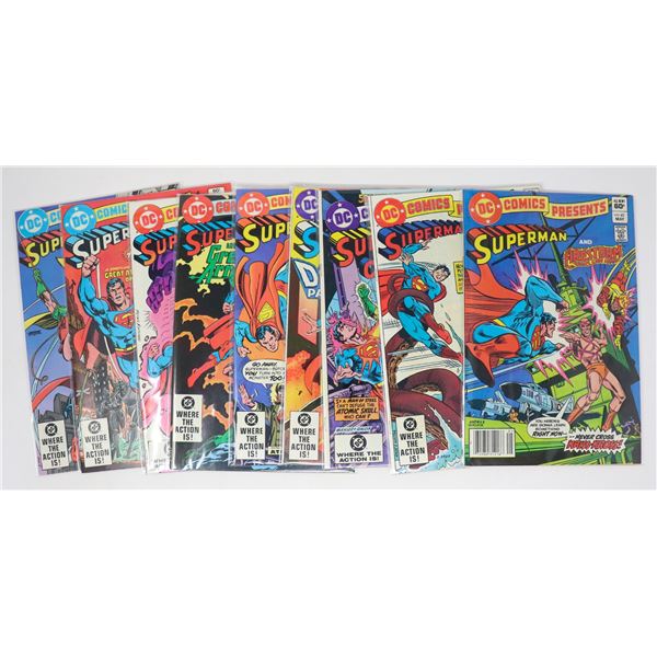 DC COMICS PRESENTS --- 9 ISSUES