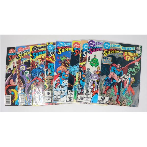 DC COMICS PRESENTS --- 9 ISSUES