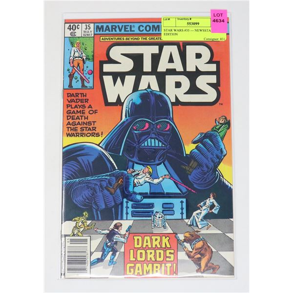 STAR WARS #35 --- NEWSSTAND EDITION