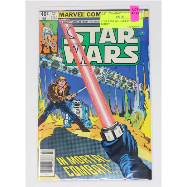 STAR WARS #37 --- NEWSSTAND EDITION