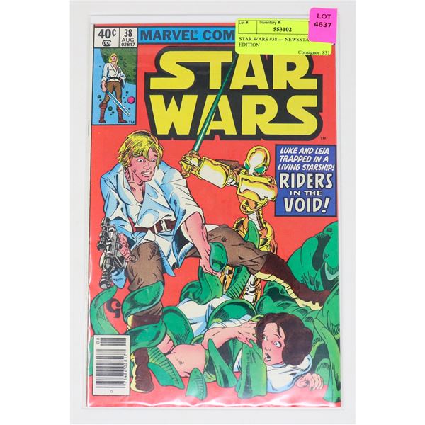 STAR WARS #38 --- NEWSSTAND EDITION