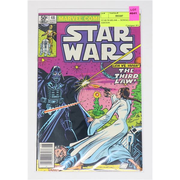 STAR WARS #48 --- NEWSSTAND EDITION