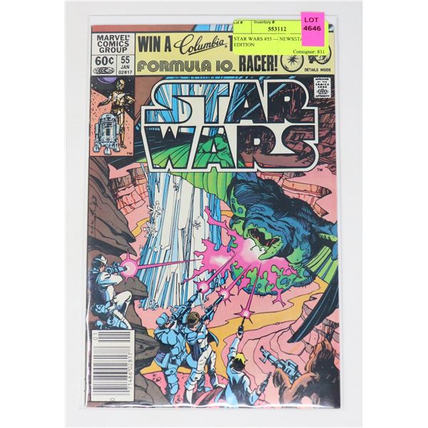 STAR WARS #55 --- NEWSSTAND EDITION