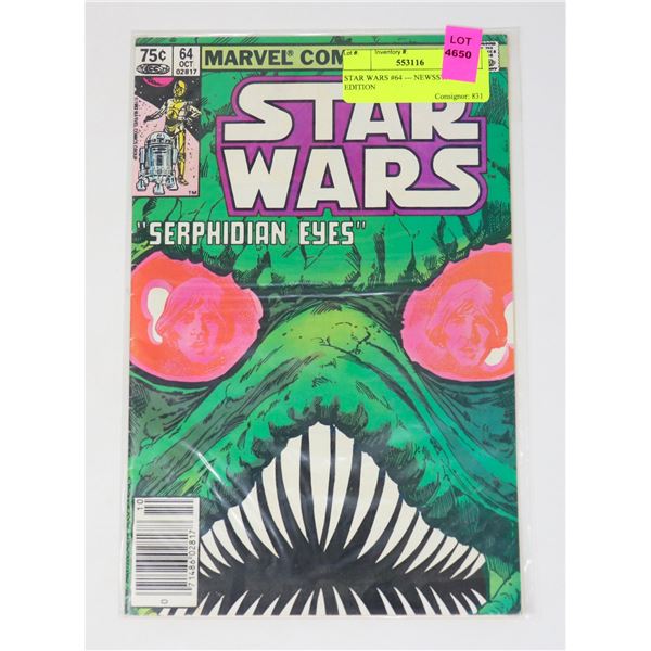 STAR WARS #64 --- NEWSSTAND EDITION