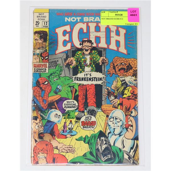 NOT BRAND ECHH #12