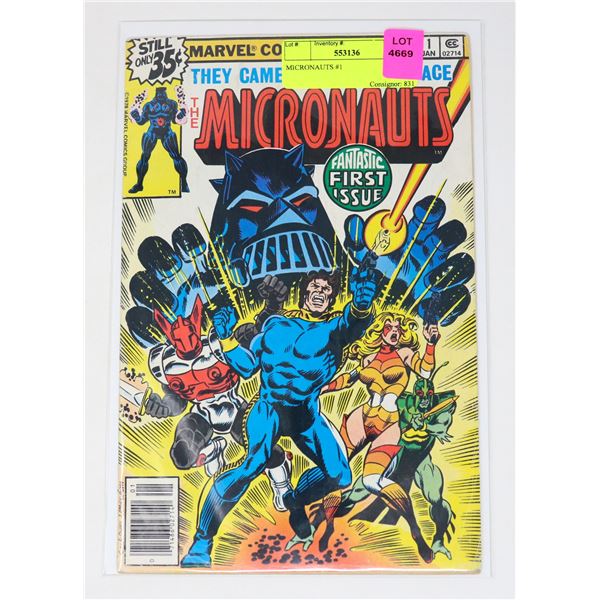 MICRONAUTS #1