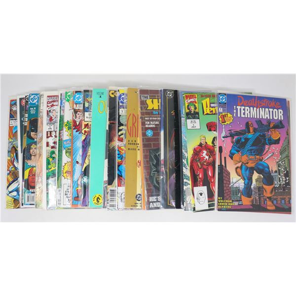 25 FIRST EDITION / #1 COMICS