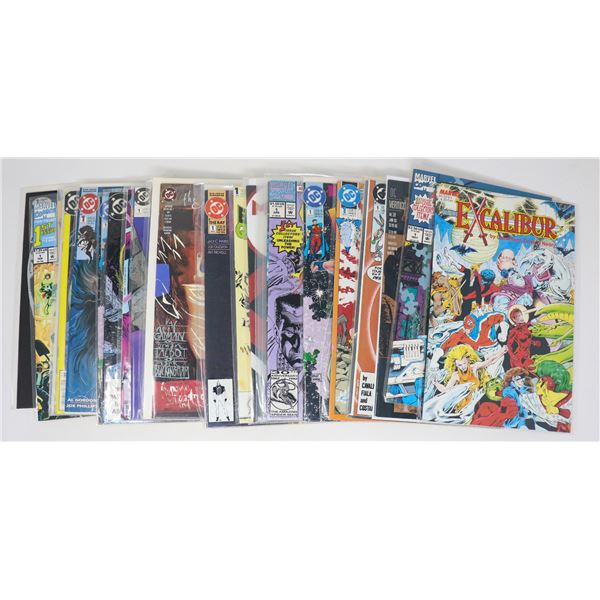 25 FIRST EDITION / #1 COMICS