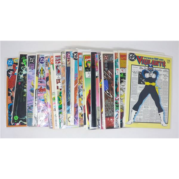 25 FIRST EDITION / #1 COMICS