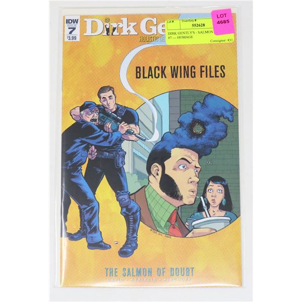 DIRK GENTLY'S - SALMON OF DOUBT #7 --- HOMAGE