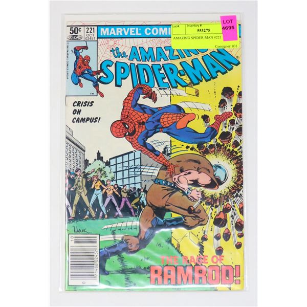 AMAZING SPIDER-MAN #221
