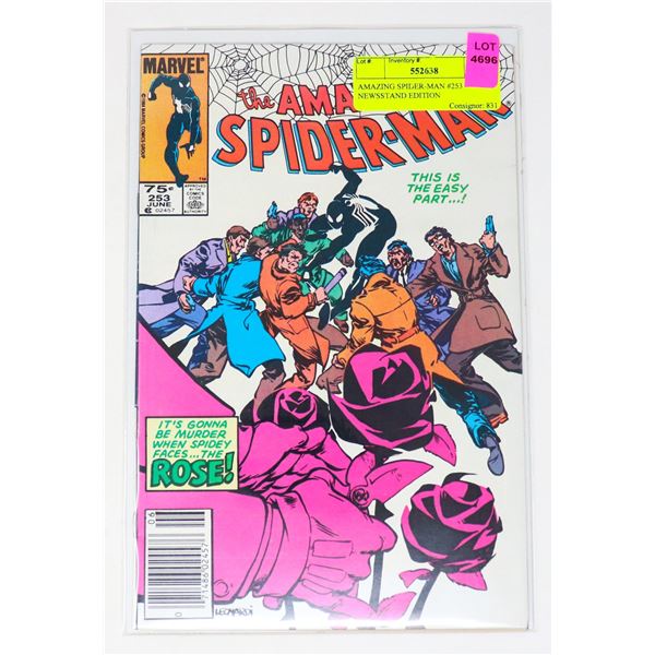 AMAZING SPIDER-MAN #253 --- NEWSSTAND EDITION