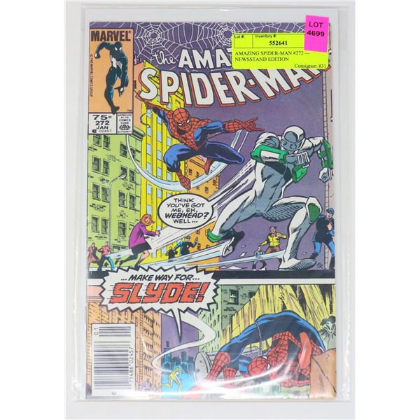 AMAZING SPIDER-MAN #272 --- NEWSSTAND EDITION
