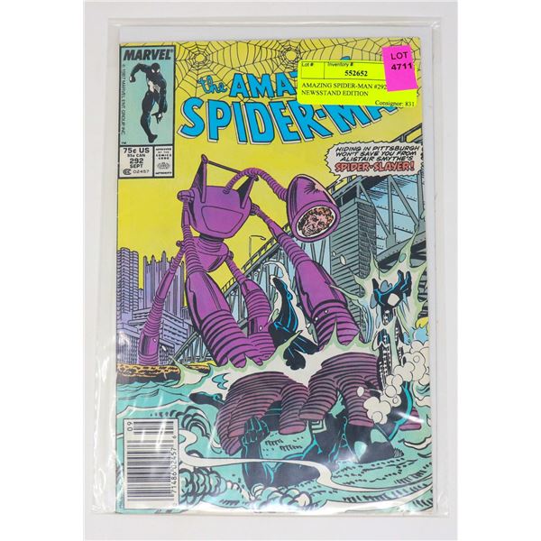 AMAZING SPIDER-MAN #292 --- NEWSSTAND EDITION