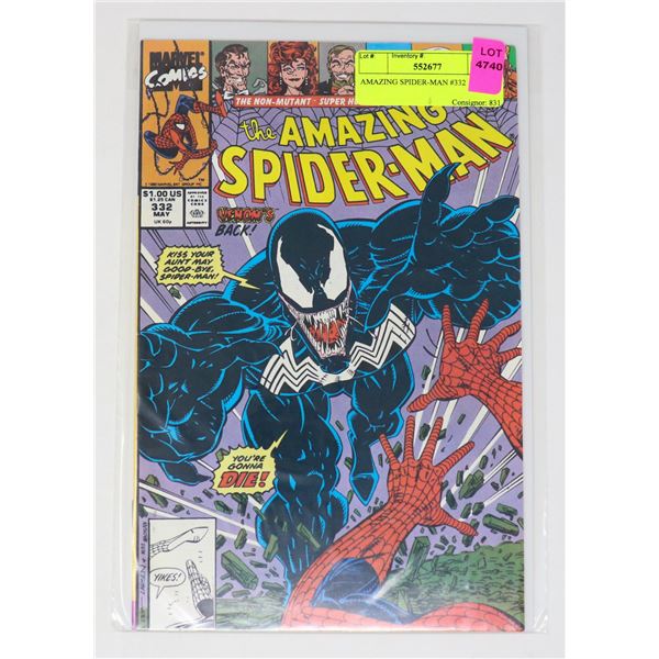AMAZING SPIDER-MAN #332