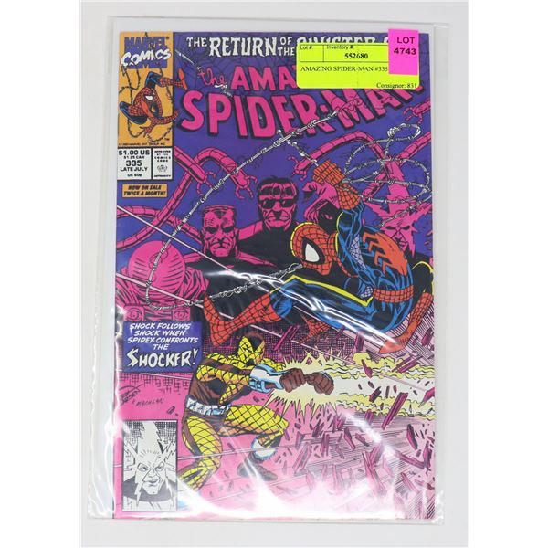 AMAZING SPIDER-MAN #335