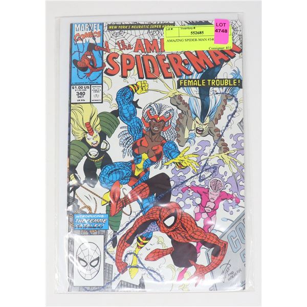 AMAZING SPIDER-MAN #340