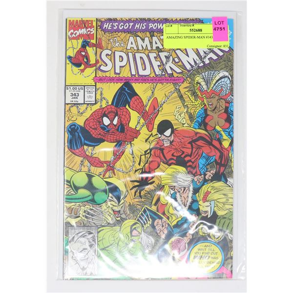 AMAZING SPIDER-MAN #343