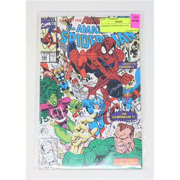 AMAZING SPIDER-MAN #348