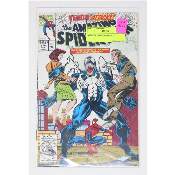 AMAZING SPIDER-MAN #374