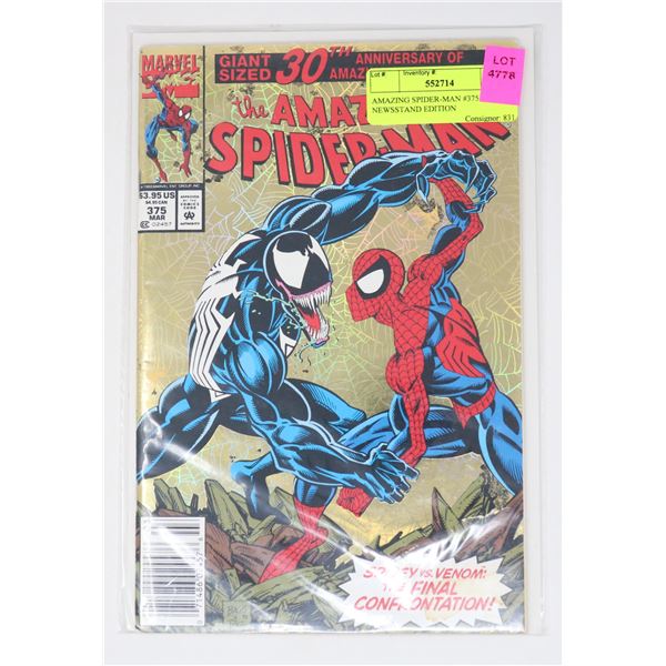 AMAZING SPIDER-MAN #375 --- NEWSSTAND EDITION