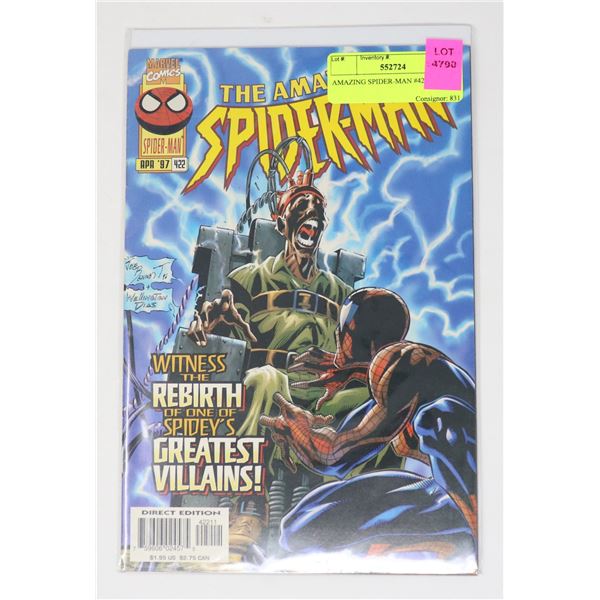 AMAZING SPIDER-MAN #422