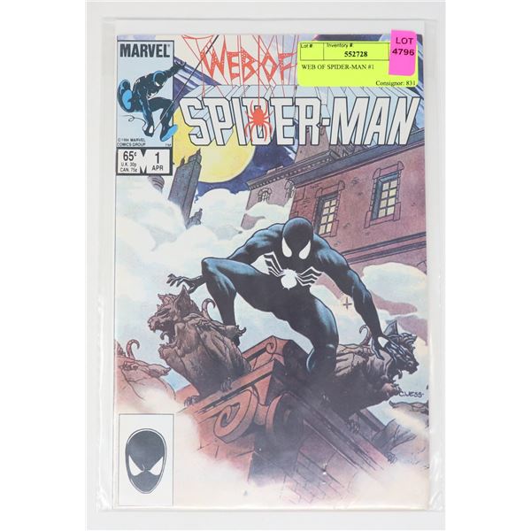 WEB OF SPIDER-MAN #1