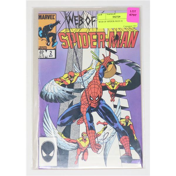 WEB OF SPIDER-MAN #2