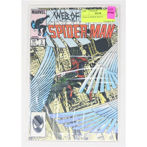 WEB OF SPIDER-MAN #3