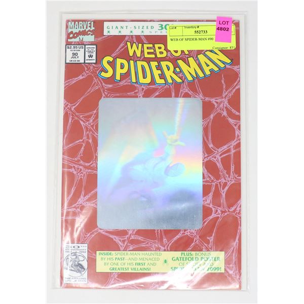 WEB OF SPIDER-MAN #90