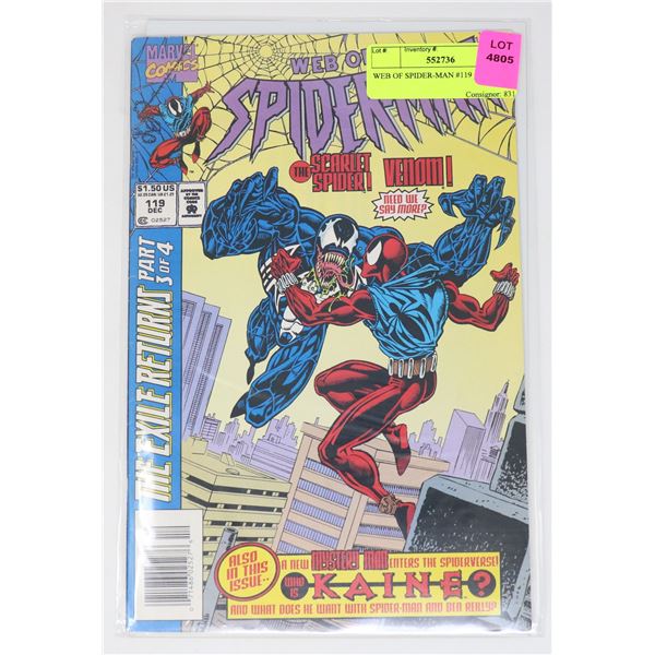 WEB OF SPIDER-MAN #119
