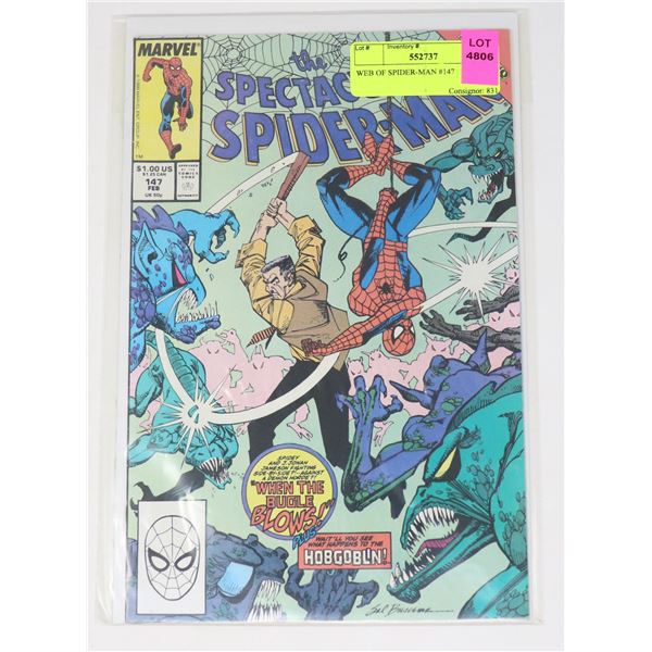 WEB OF SPIDER-MAN #147
