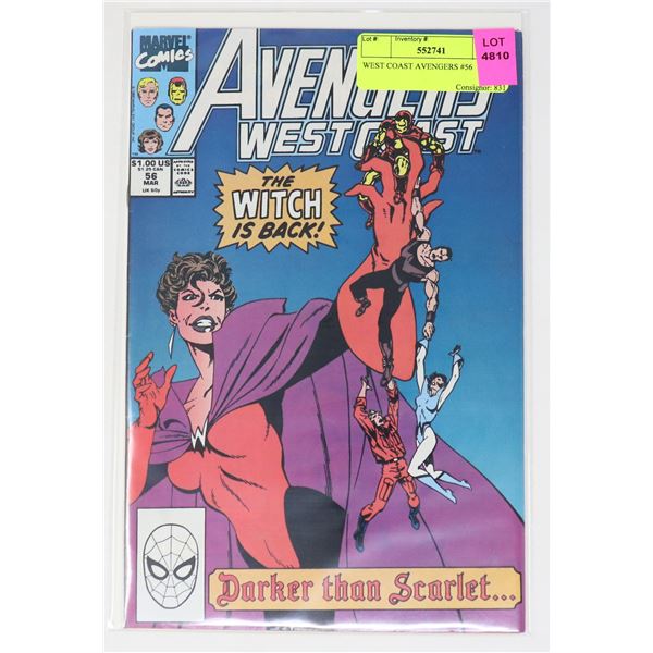 WEST COAST AVENGERS #56