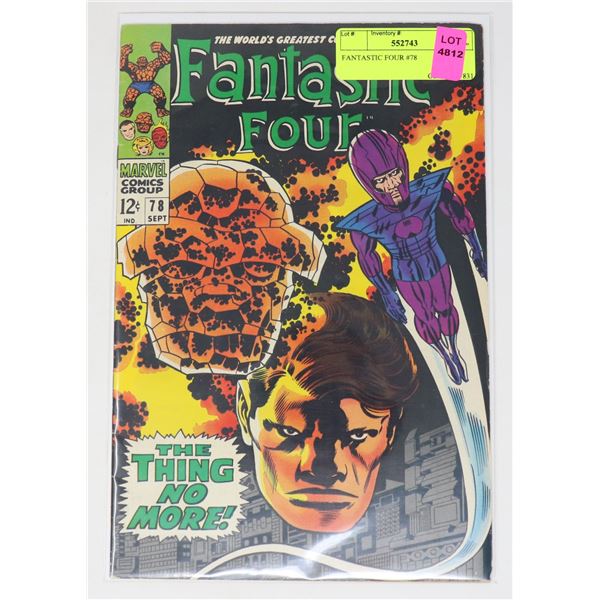 FANTASTIC FOUR #78