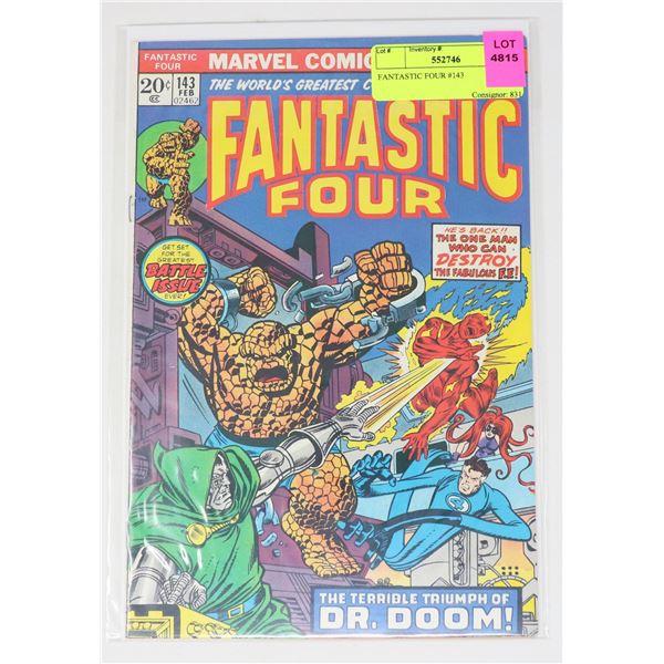 FANTASTIC FOUR #143