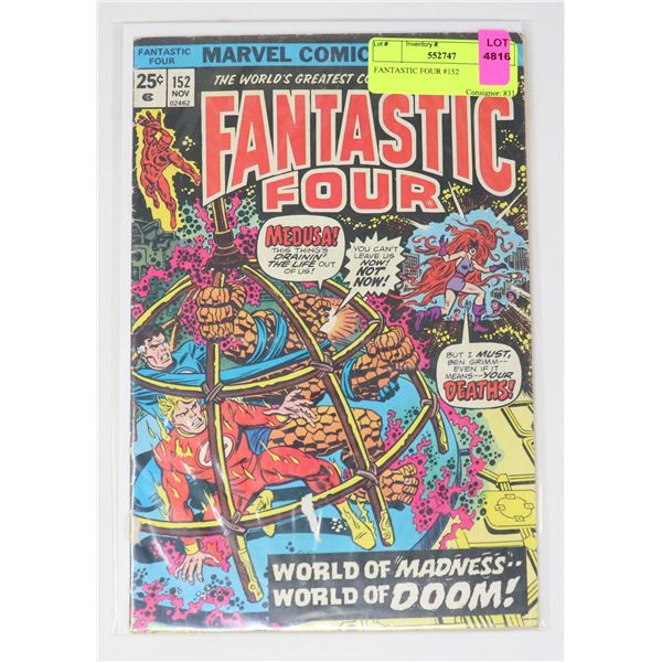 FANTASTIC FOUR #152