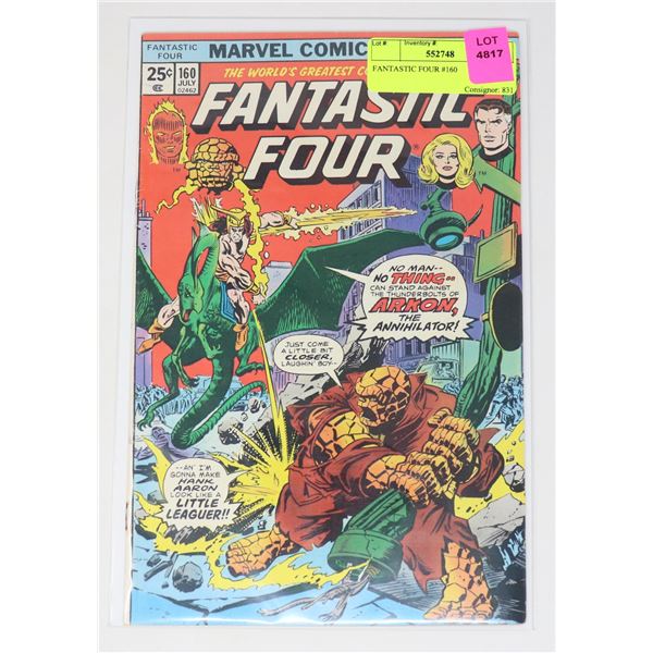 FANTASTIC FOUR #160