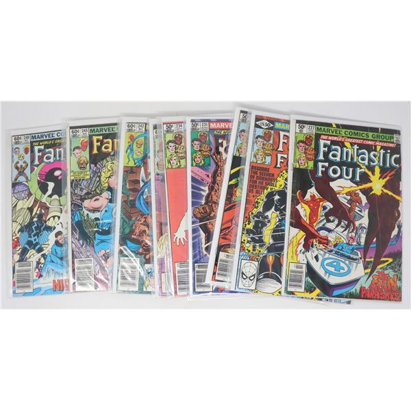FANTASTIC FOUR COMICS --- 10 ISSUES
