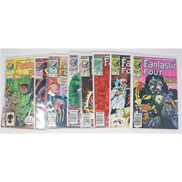 FANTASTIC FOUR COMICS --- 10 ISSUES - INCL VARIANT